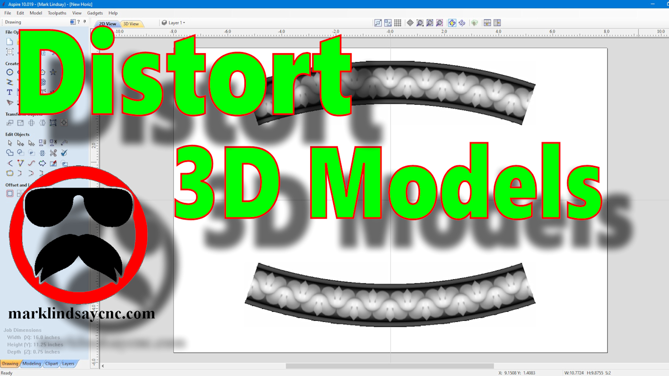 Distort 3D Models Website Thumbnail 1