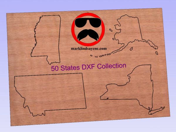50 State DXF Thumbnail